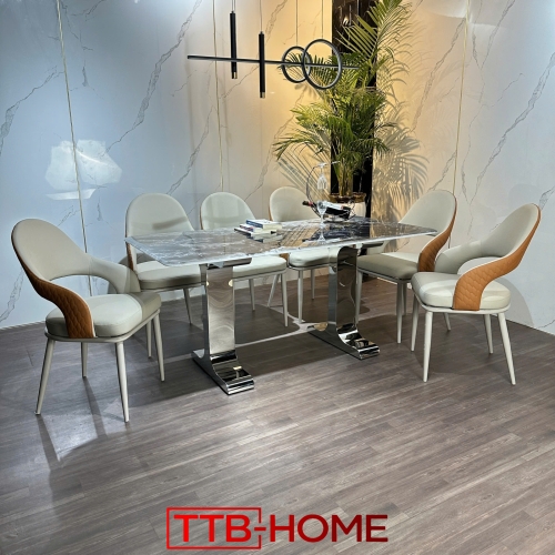 BỘ BÀN ĂN CAO CẤP TTB HOME MÃ KH041 