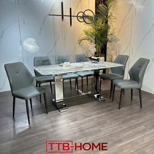BỘ BÀN ĂN CAO CẤP TTB HOME MÃ KH041 