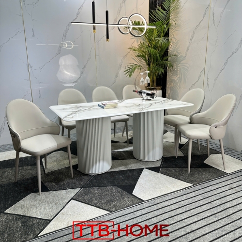 THIẾT KẾ BỘ BÀN ĂN CAO CẤP TTB HOME KH043 
