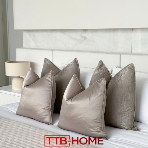 Giường bọc vải cao cấp TTB12