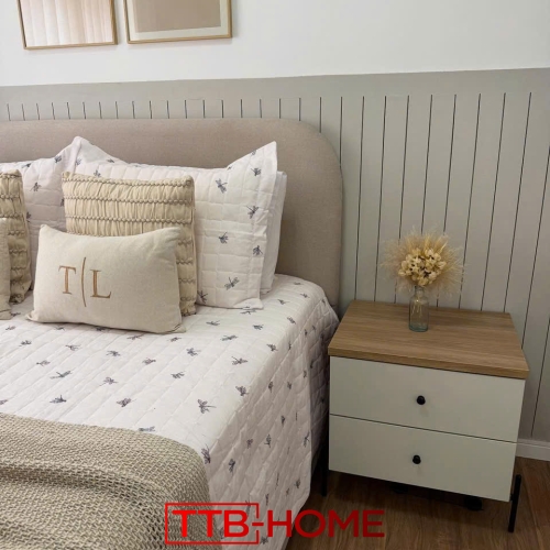 Giường bọc nệm cao cấp TTB11