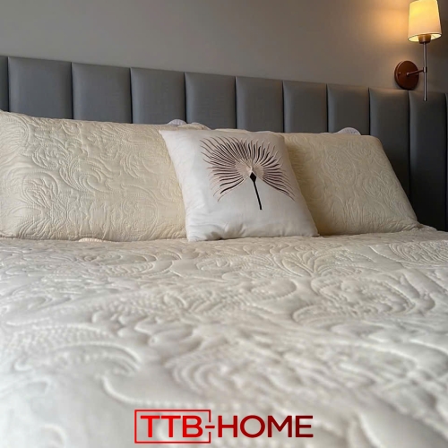 Giường bọc nệm cao cấp TTB13