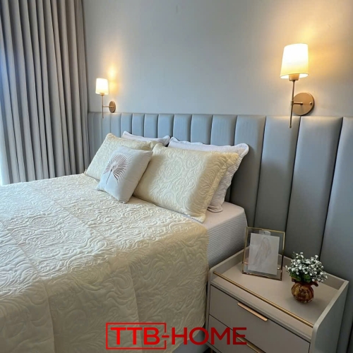 Giường bọc nệm cao cấp TTB13