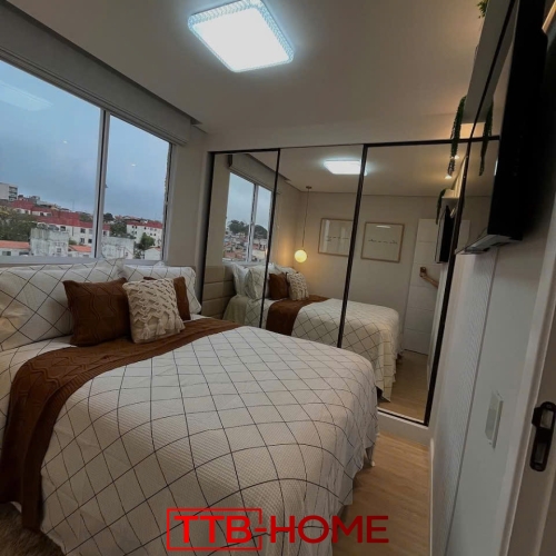 Giường bọc nệm cap cấp TTB14