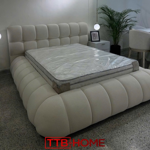 Giường bọc nệm cao cấp TTB19