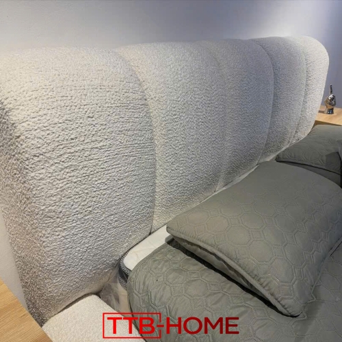 Giường bọc nệm cao cấp TTB21