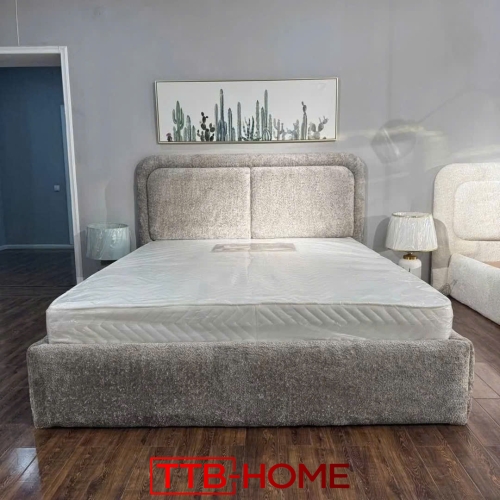 Giường bọc nệm cao cấp TTB28