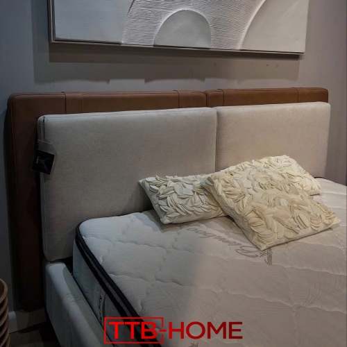 Giường bọc nệm cao cấp TTB29