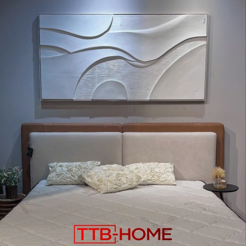 Giường bọc nệm cao cấp TTB29