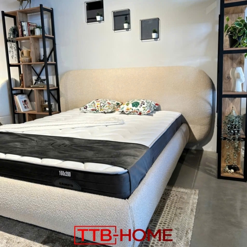 Giường bọc nệm cao cấp TTB30