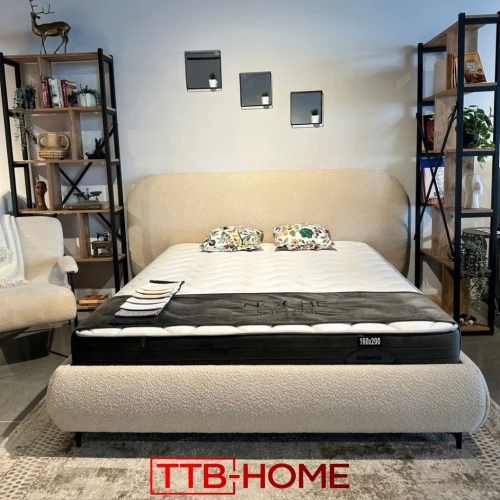 Giường bọc nệm cao cấp TTB30