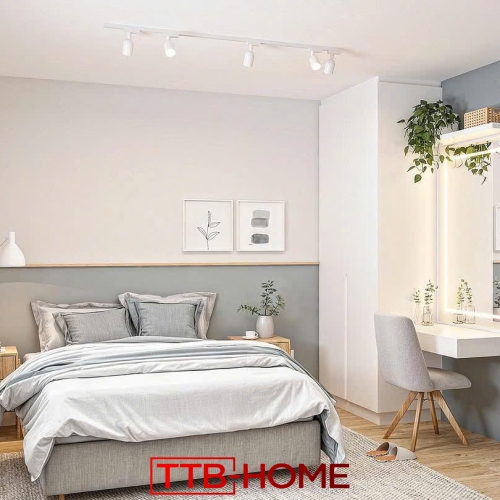 Giường bọc nệm cao cấp TTB33