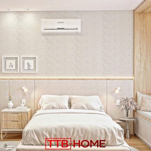 Giường bọc nệm cao cấp TTB34