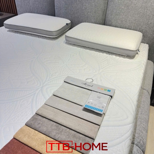 Giường bọc nệm cao cáo 