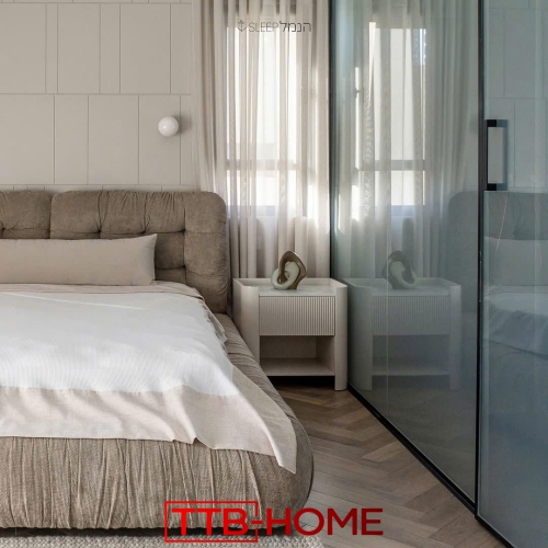 Giường bọc nệm cao cấp TTB38