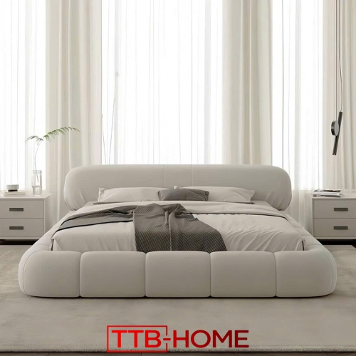 Giường bọc nệm cao cấp TTB40