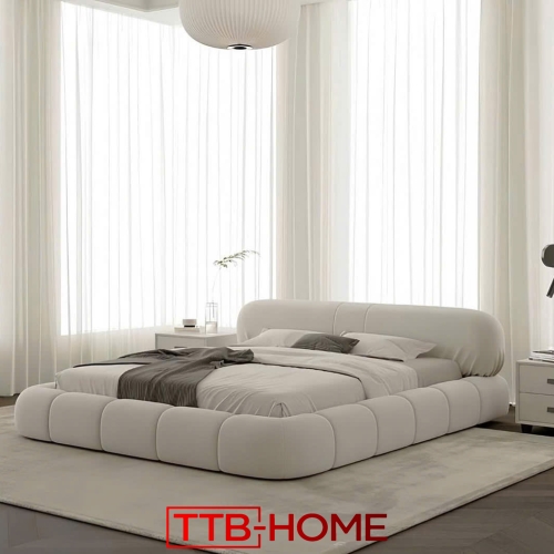 Giường bọc nệm cao cấp TTB40