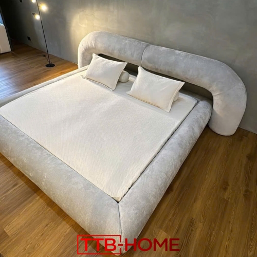 Giường bọc nệm cao cấp TTB41