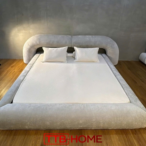 Giường bọc nệm cao cấp TTB41