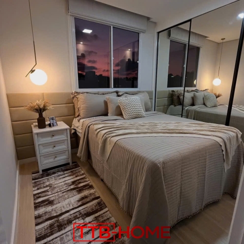 Giường bọc nệm cao cấp TTB42 