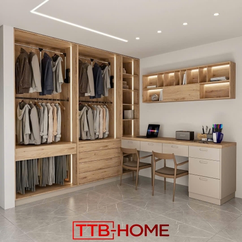 Tủ Quần Áo ván MDF chống ẩm cao cấp 28