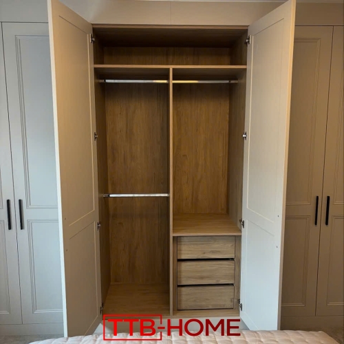 Tủ Quần Áo ván MDF chống ẩm cao cấp 34