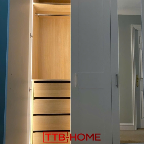 Tủ Quần Áo ván MDF chống ẩm cao cấp 33