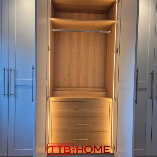 Tủ Quần Áo ván MDF chống ẩm cao cấp 39