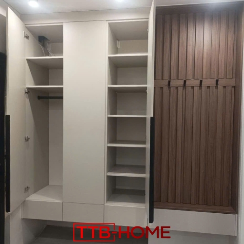 Tủ Quần Áo ván MDF chống ẩm cao cấp 57