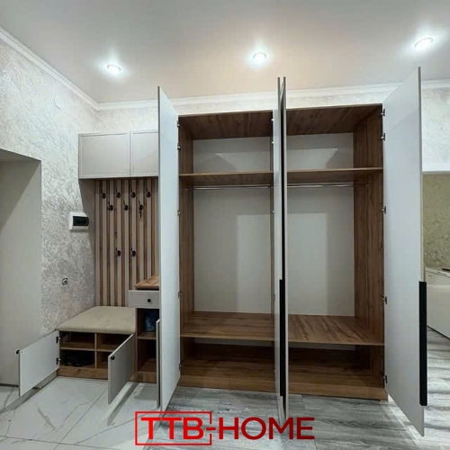 Tủ Quần Áo ván MDF chống ẩm cao cấp 68