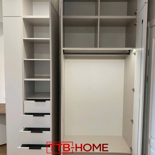 Tủ Quần Áo ván MDF chống ẩm cao cấp 69