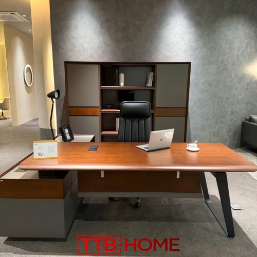 Bàn làm việc giám đốc + trưởng phòng BLVGD03