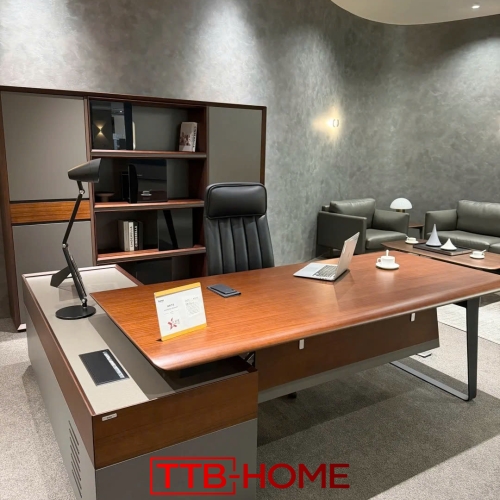 Bàn làm việc giám đốc + trưởng phòng BLVGD03