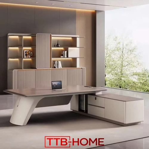 Bàn làm việc giám đốc + trưởng phòng BLVGD08