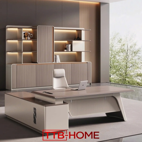 Bàn làm việc giám đốc + trưởng phòng BLVGD08