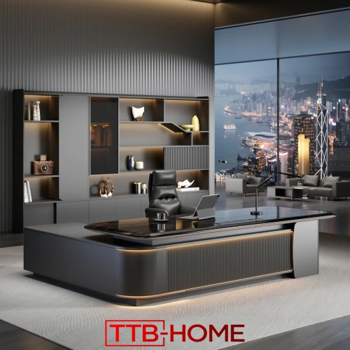 Bàn làm việc giám đốc + trưởng phòng BLVGD10