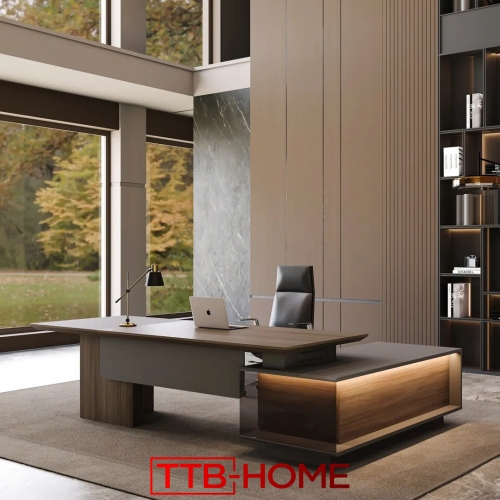 Bàn làm việc giám đốc + trưởng phòng BLVGD09