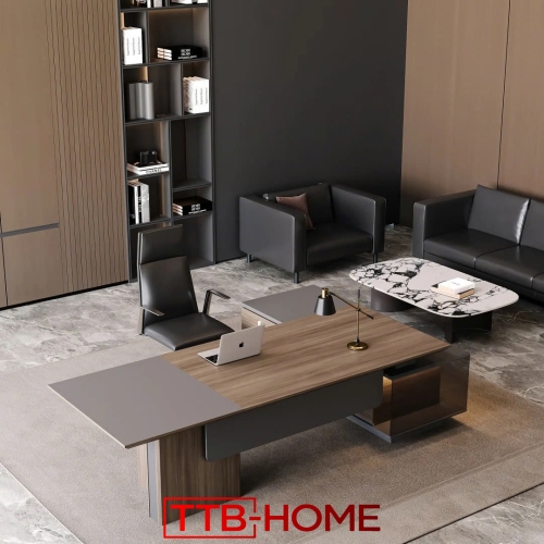 Bàn làm việc giám đốc + trưởng phòng BLVGD09