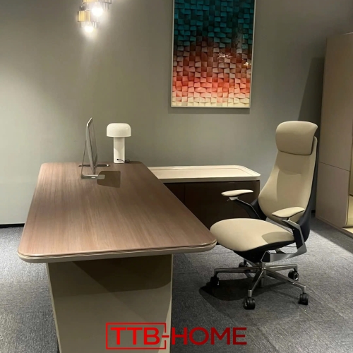 Bàn làm việc giám đốc + trưởng phòng BLVGD11