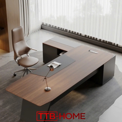 Bàn làm việc giám đốc + trưởng phòng BLVGD12