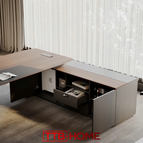 Bàn làm việc giám đốc + trưởng phòng BLVGD12