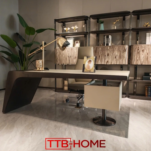 Bàn làm việc giám đốc + trưởng phòng BLVGD13