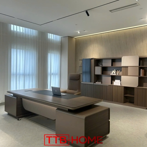 Bàn làm việc giám đốc + trưởng phòng BLVGD14