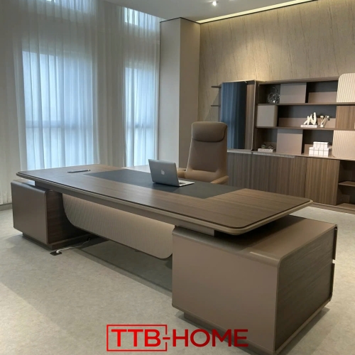 Bàn làm việc giám đốc + trưởng phòng BLVGD14