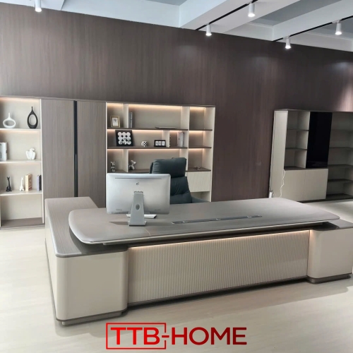 Bàn làm việc giám đốc + trưởng phòng BLVGD17