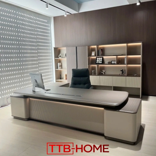 Bàn làm việc giám đốc + trưởng phòng BLVGD17