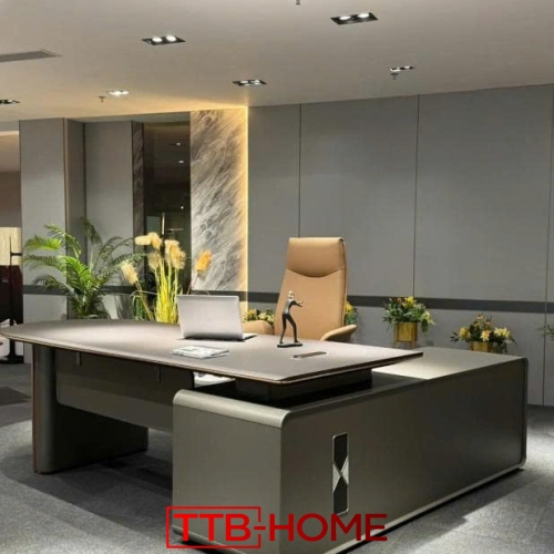 Bàn làm việc giám đốc + trưởng phòng BLVGD18