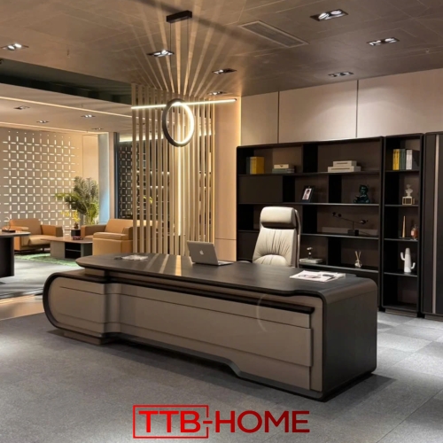 Bàn làm việc giám đốc + trưởng phòng BLVGD23