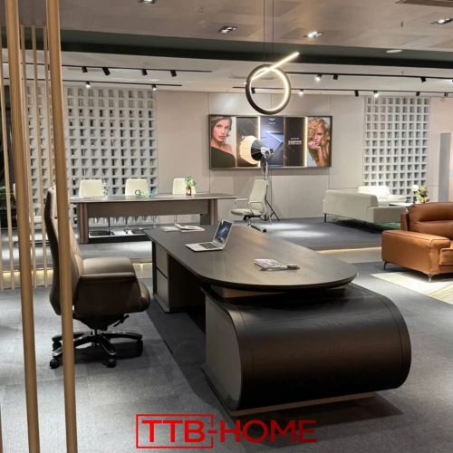 Bàn làm việc giám đốc + trưởng phòng BLVGD23