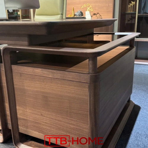 Bàn làm việc giám đốc + trưởng phòng BLVGD25